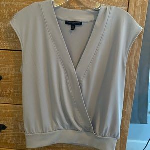 Banana Republic soft lilac blouse